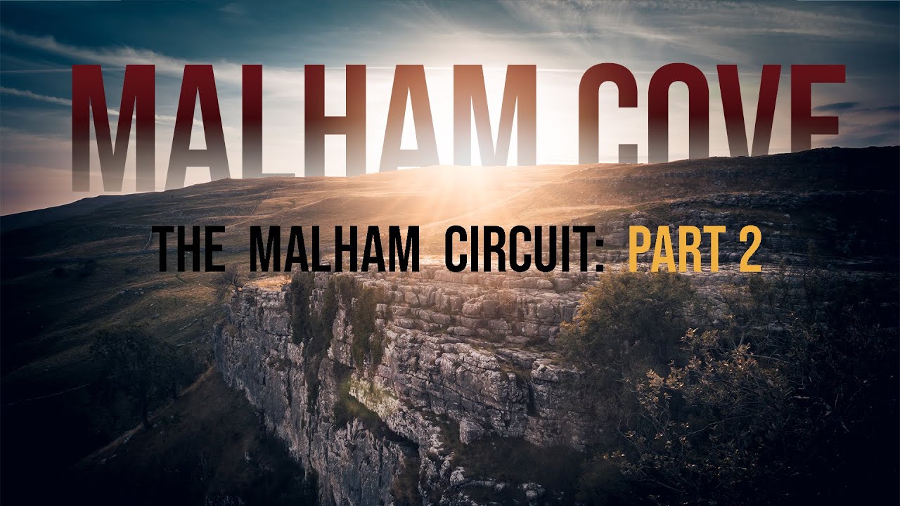 The MALHAM CIRCUIT Part 2: SUNSET HIKE over Malham Cove and the Limestone Pavement,
