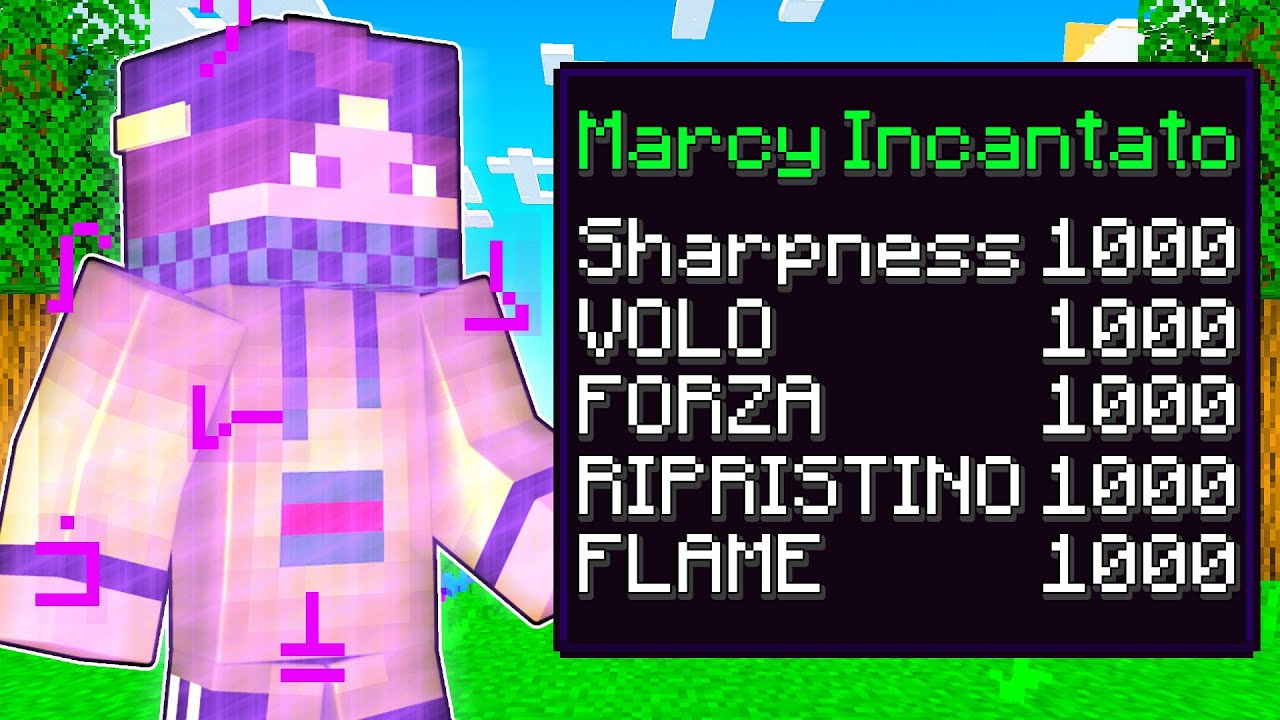 MINECRAFT MA POSSO INCANTARMI