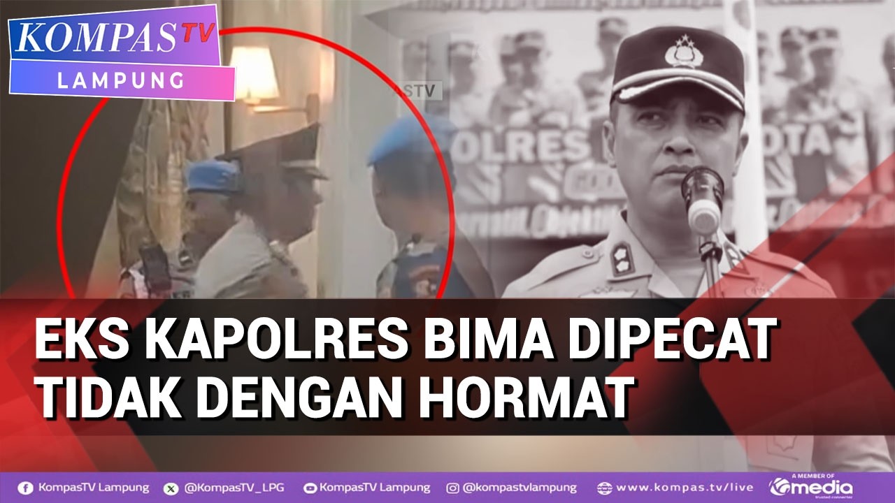 Eks Kapolres Bima Dipecat Tidak dengan Hormat,Terbukti Terima Uang dari Bandar Narkoba,