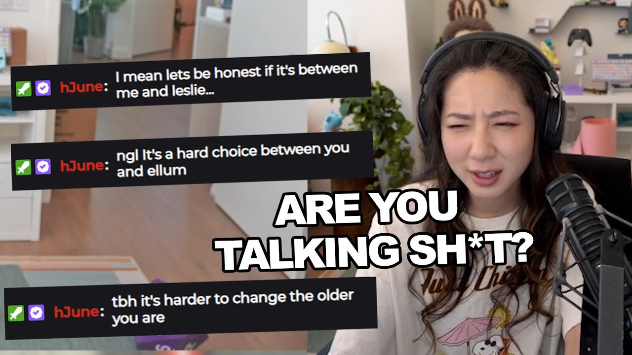 Fuslie и hJune сразу же подрались, узнав, что они в одной команде на турнире по Valorant