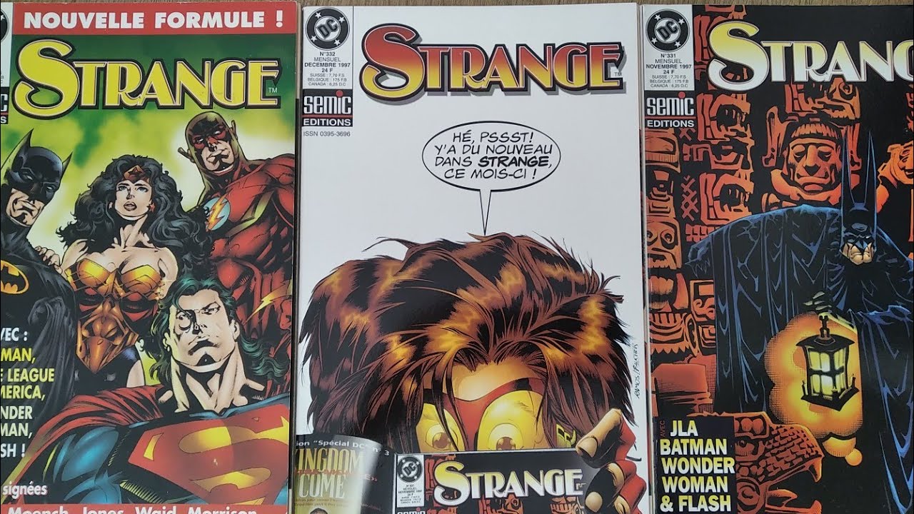 Quand Strange passa de Marvel à Dc comics🧐