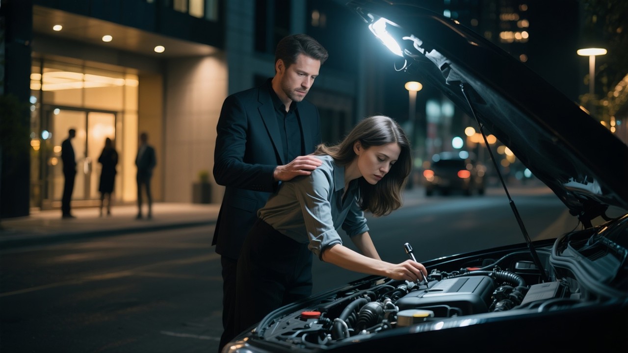 Rivals Attacked — She Hot-Wired His Car in 30 Seconds. “Where Have You Been?”