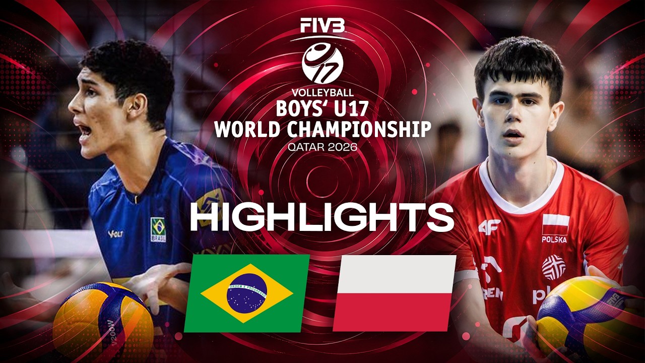 Brazil 🇧🇷 vs. Poland 🇵🇱 - Highlights | Boys' U17 World Championship 2026