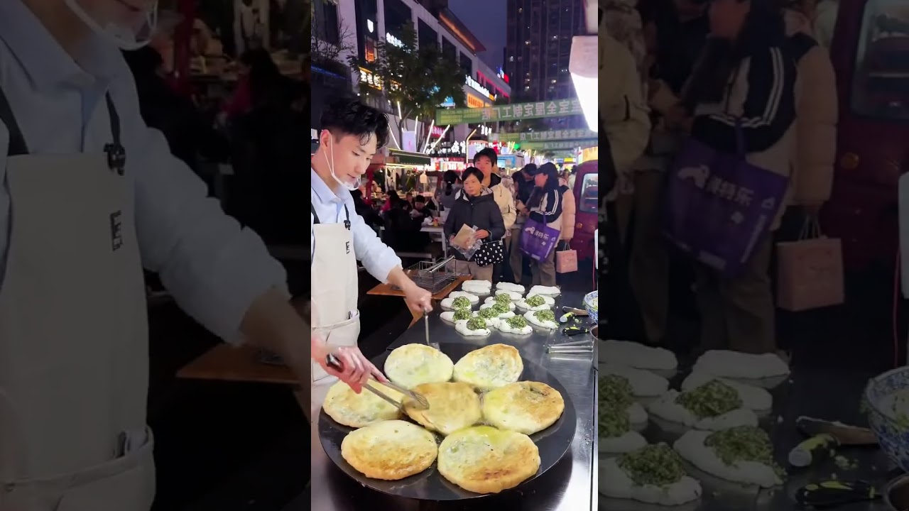 Make Money Selling Scallion Pancakes at a Street Stall!