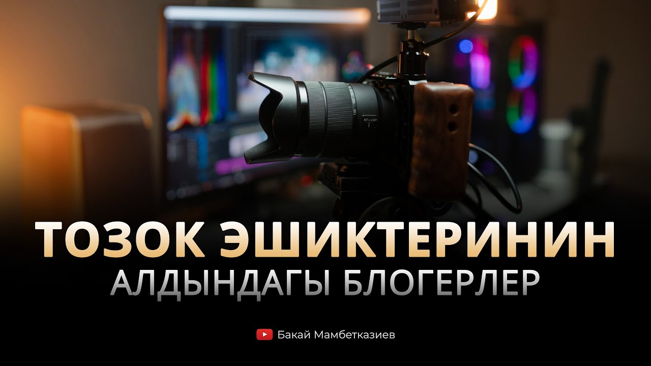 Тозок эшиктеринин алдындагы блогерлер жана башкалар