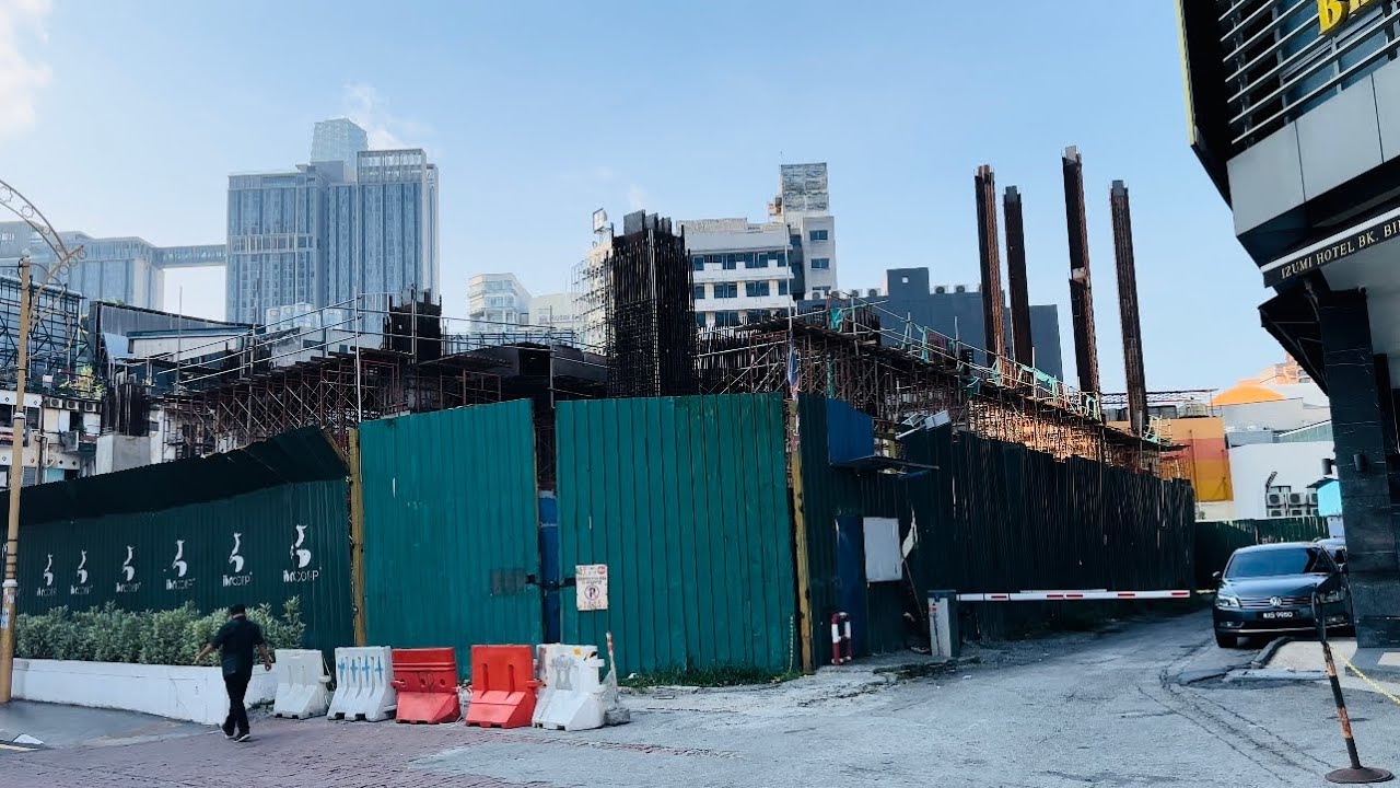 [4K60FPS] ‼️IBN Bukit Bintang stalled⁉️ Tallest residential building in Kuala Lumpur‼️ (Malaysia)