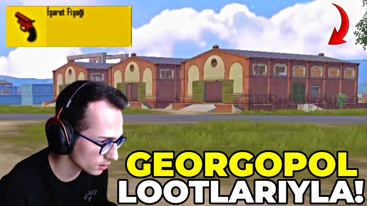 GEORGOPOL KONTEYNER LOOTLARIYLA WIN ALMAK! (FİŞEK ÇIKTI) PUBG MOBILE