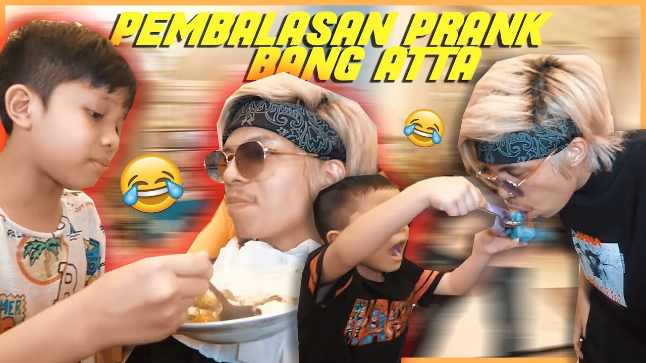 Kocak! Baby Qahtan Balas Prank Bang Atta Halilintar Ft. Fateh Halilintar