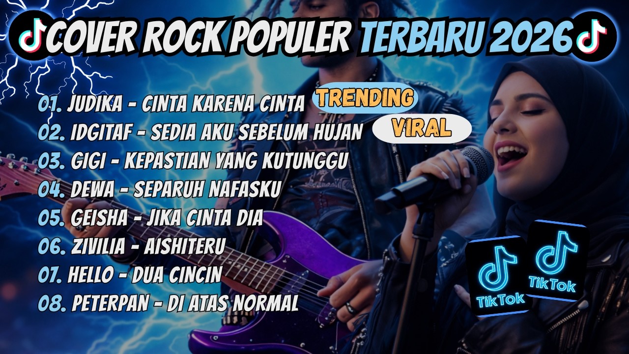 Rock Populer Indonesia | Cover Penuh Emosi & Energi #cover #rockindonesia 