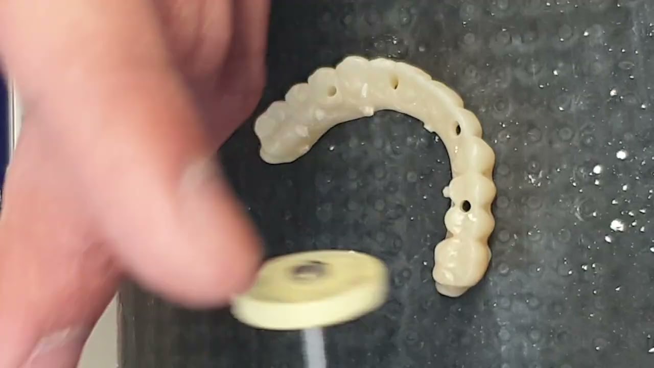 How to detach Zirconia stabilizer and smooth surfaces after Sintering