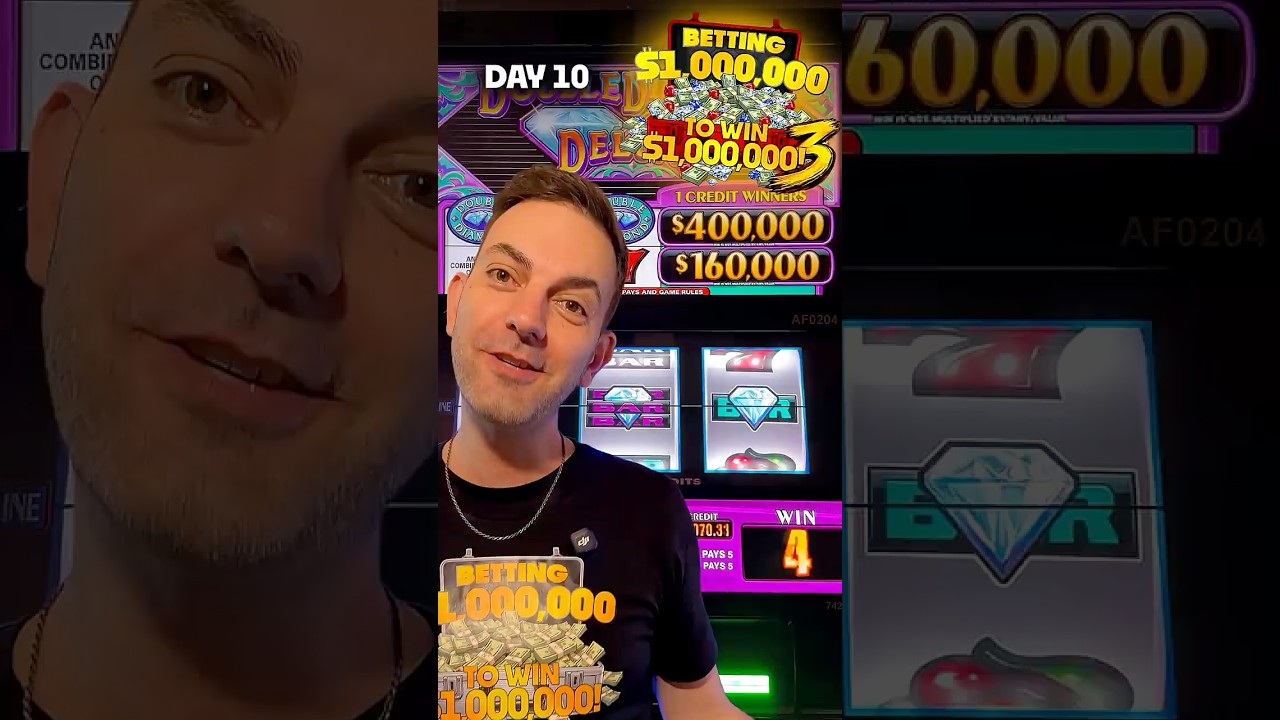 День 10 💎 Ставка 500$ на Double Diamond Deluxe сегодня!!