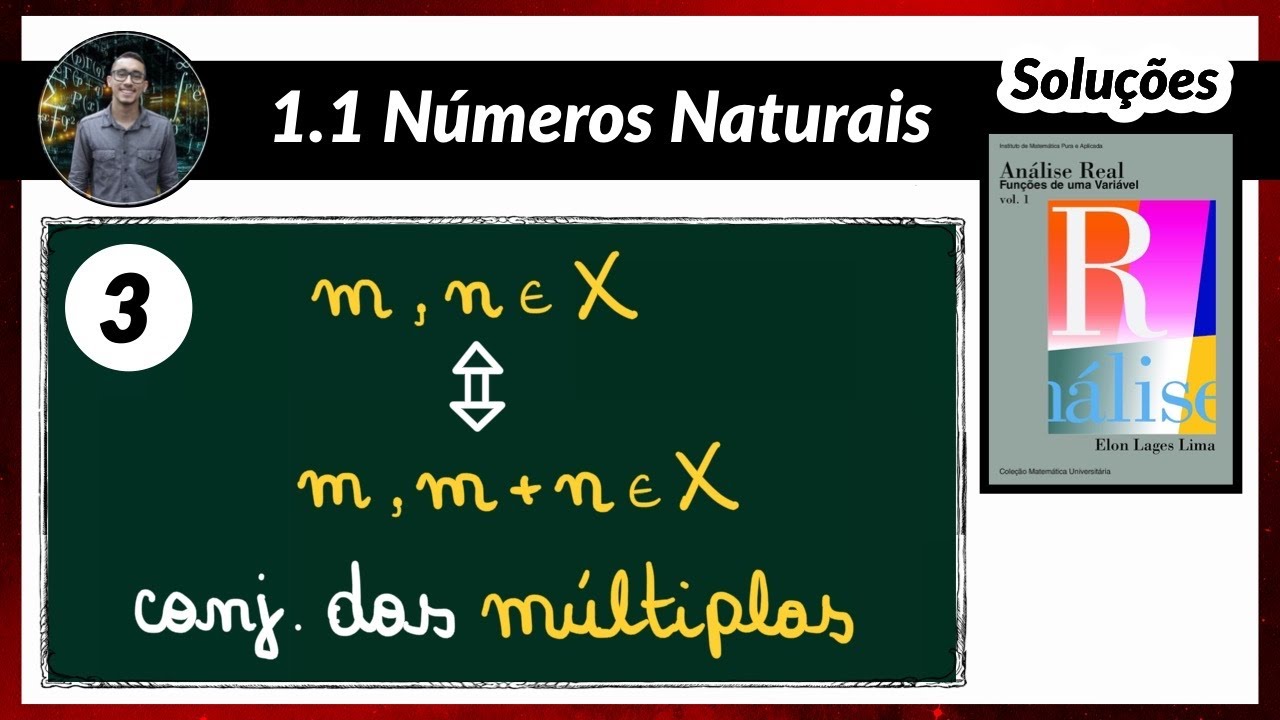Análise Real | Soluções - 1.1.3 [Múltiplos] - Números Naturais
