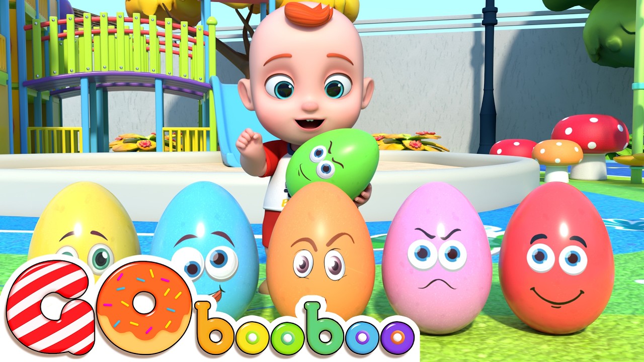 Surprise Eggs + More Animals Songs for Kids | GoBooBoo Kids Songs & Nursery Rhymes