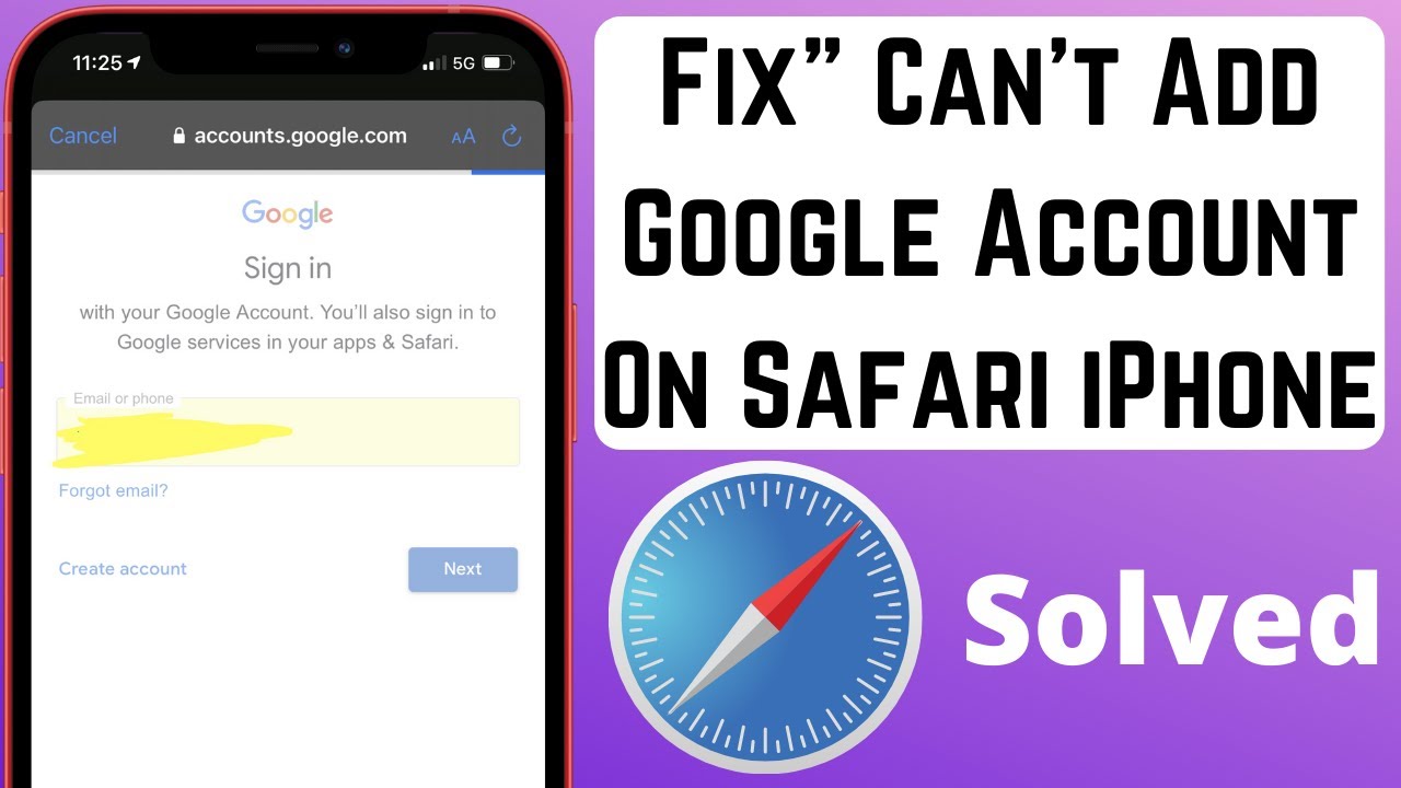 Исправление проблемы «Невозможно войти в аккаунт Google в Safari на iPhone и iPadOS»