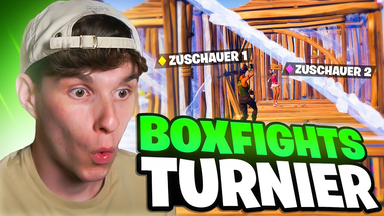 Alvi veranstaltet DAS ERSTE Boxfights TURNIER in Fortnite Season 4! 👑 - (Titel wird verteidigt?)
