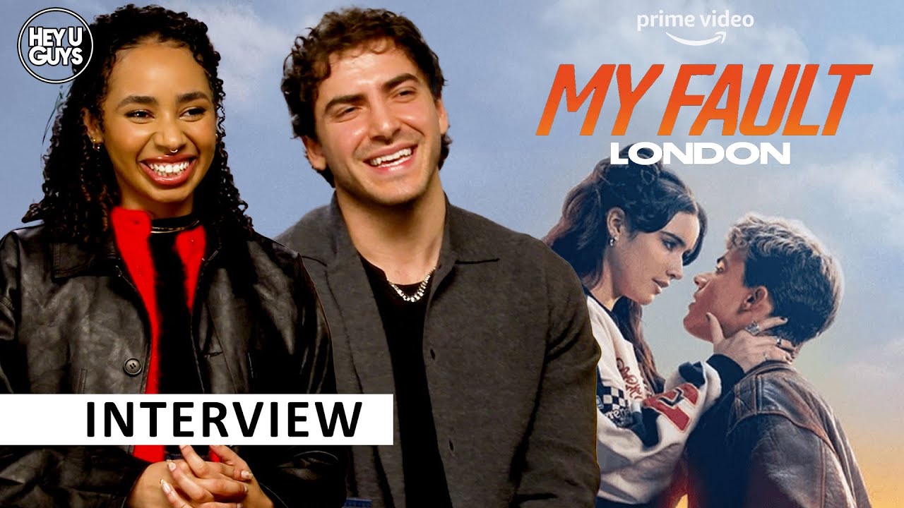 Enva Lewis & Kerim Hassan | My Fault: London Interview | Prime Video | Asha Banks Matthew Broome