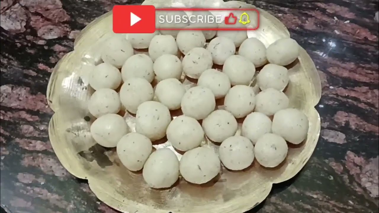 খুব সহজেই গোপালের জন্য নারকেল সুজির নাড়ু বাড়িতে তৈরি করে নিন।।#রেসিপি নারকেল নাড়ু #coconutball