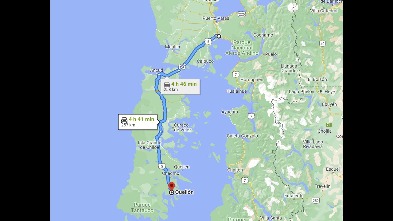 De Puerto Montt a Quellón