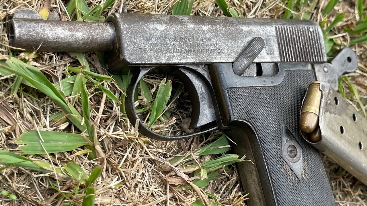 Webley and scott 1908 7.65mm