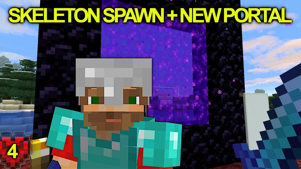 Fortune Favors the Brave! Entering the Nether!