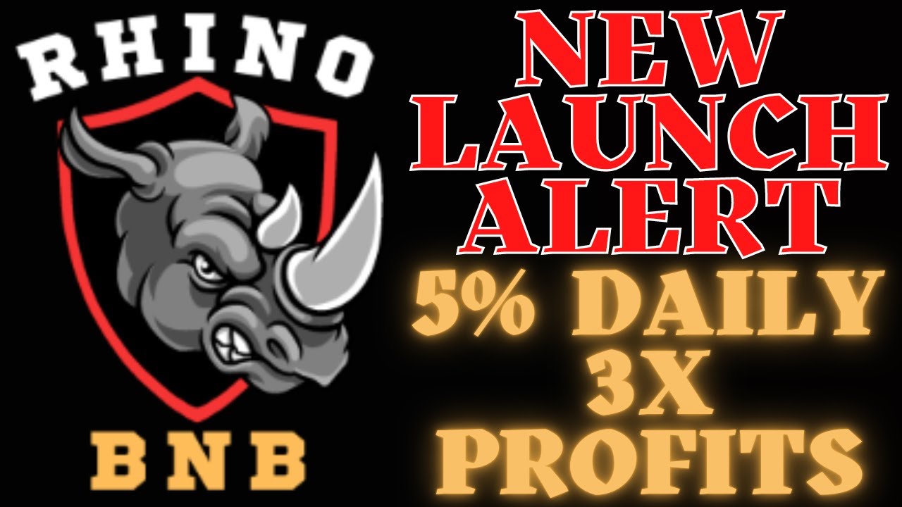 NEW LAUNCH RHINO BNB MINER A MORE SUSTAINABLE 5% DAILY DINO FORK