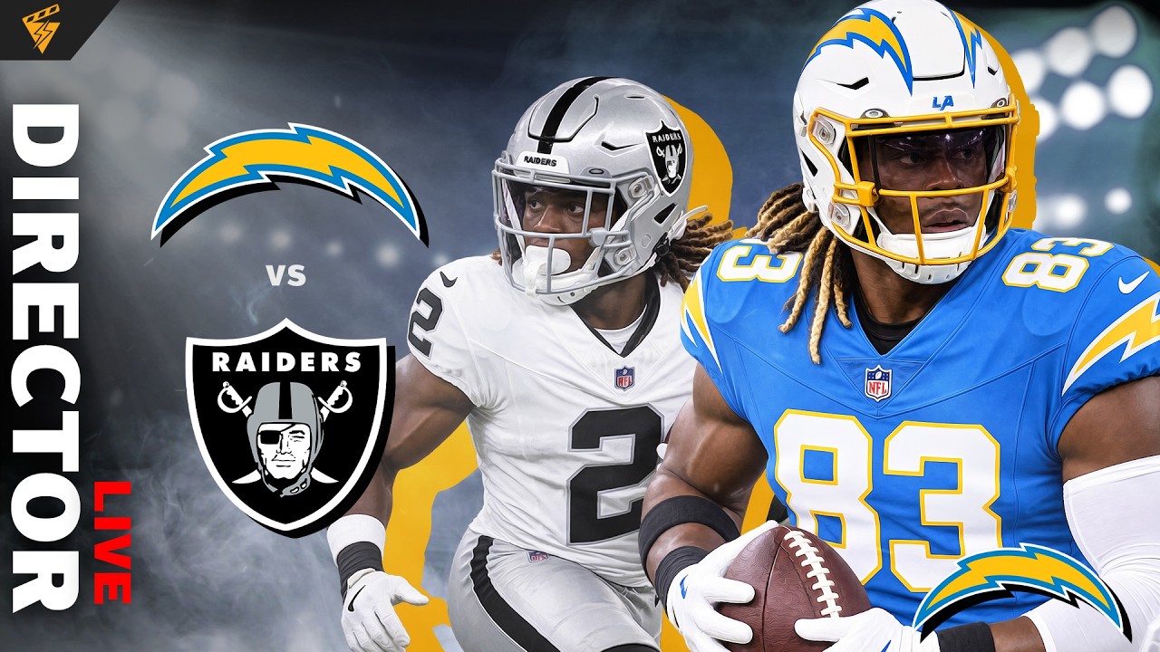 Chargers vs Raiders: Watch Party Week 2 (2026) | Director LIVE