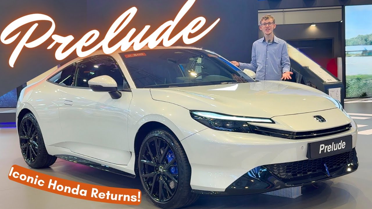 Первый взгляд на Honda Prelude e:HEV на Брюссельском автосалоне 2026 (Великобритания) (4K) | Carcode