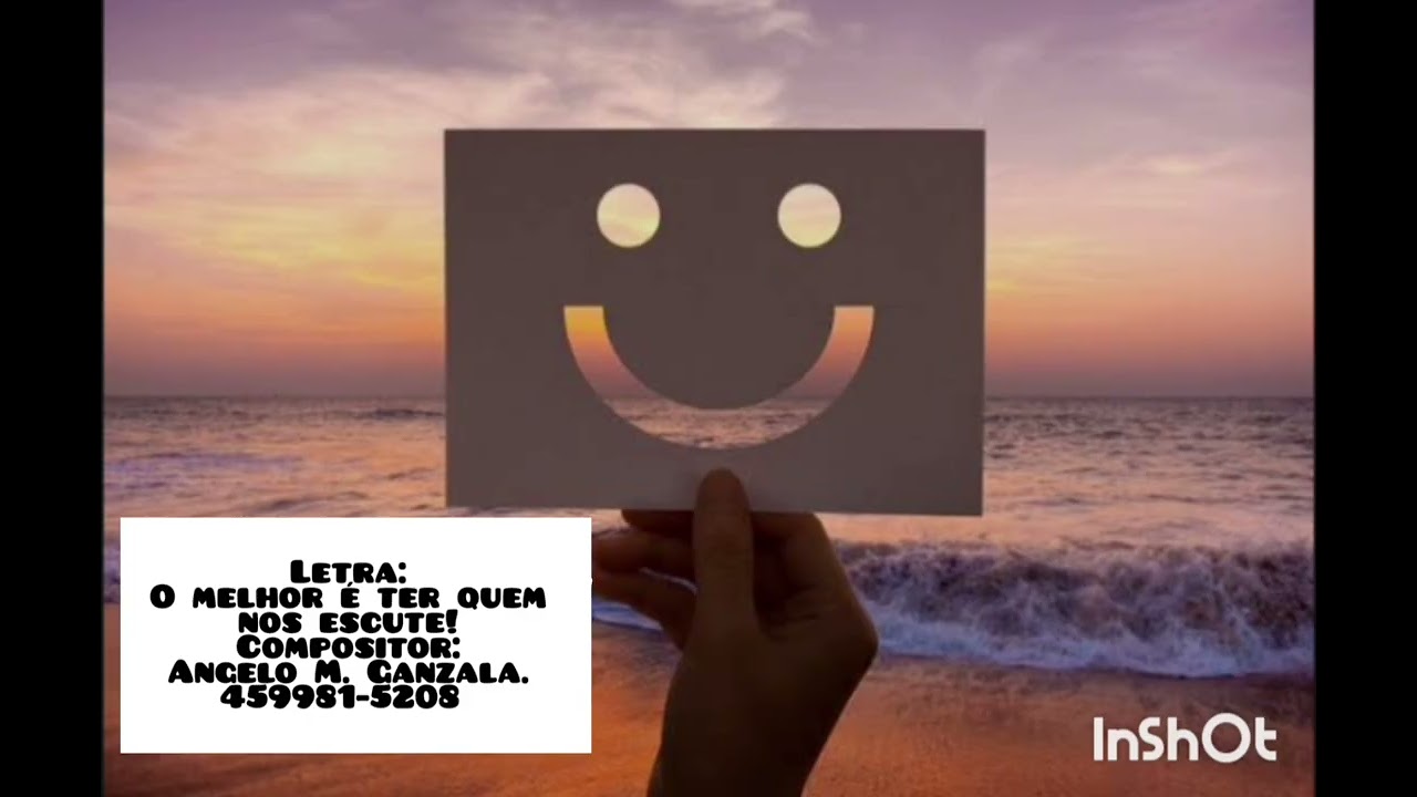 O melhor é ter quem nos escute! 