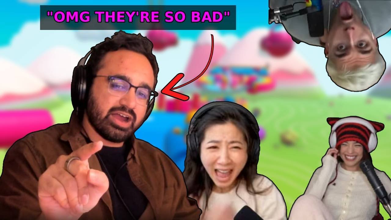 This gaming challenge TESTED their FRIENDSHIP (Squeex, Ludwig, Fuslie, and  Valkyrae multicam edit)