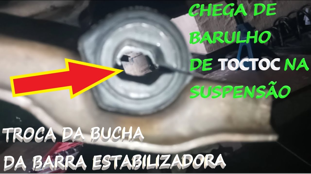 Como Instalar Bucha Da Barra Estabilizadora Do Peugeot 307, 308, Citroen C4 Pallas, C4 Picasso