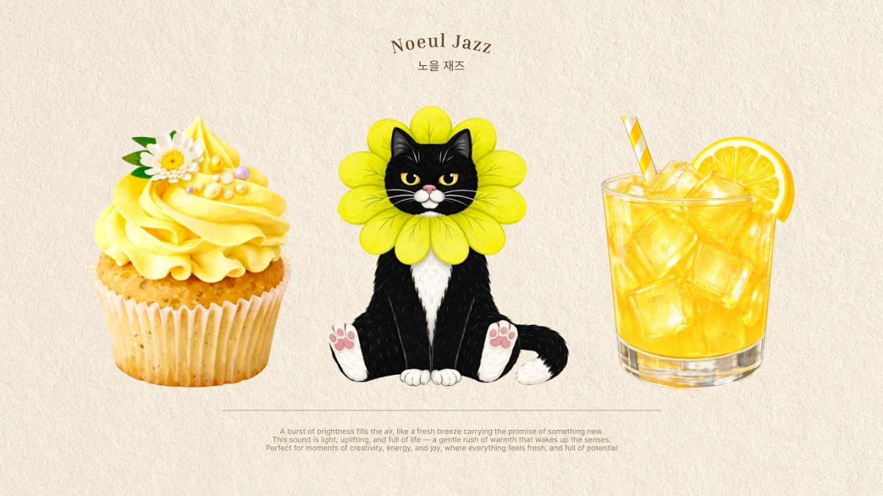 [playlist] Sweet Energy & Chill Music • Cozy Jazz 🍋✨