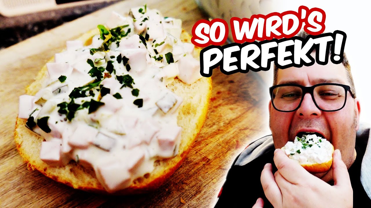 WIE VOM FLEISCHER (METZGER) | DAS GEHEIMNIS FÜR DEN PERFEKTEN FLEISCHSALAT