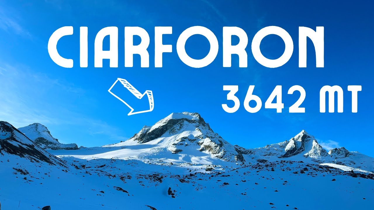 Ciarforon - 3642 mt - Scialpinismo - Parete Ovest da Pont di Valsavarenche (AO) 4K