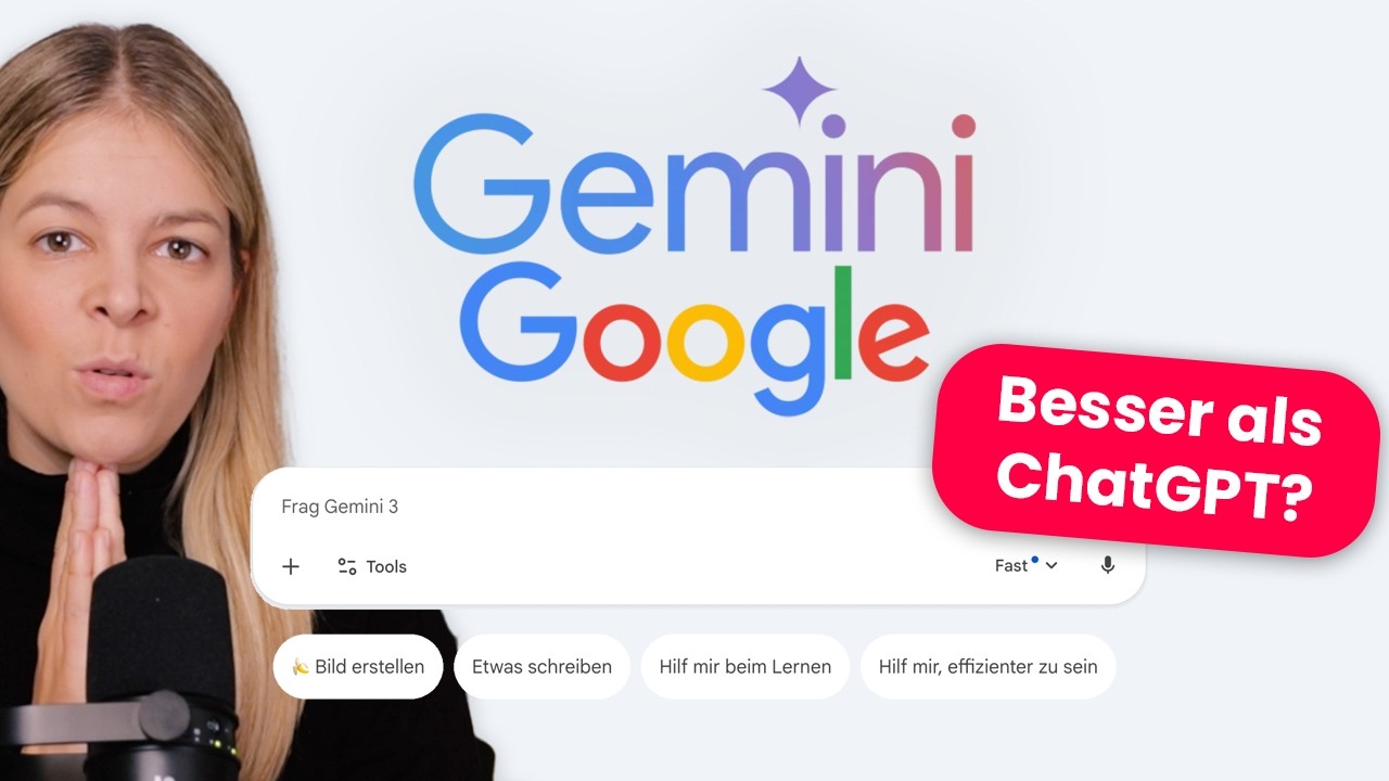 Google Gemini Tutorial 🔥 besser als ChatGPT?