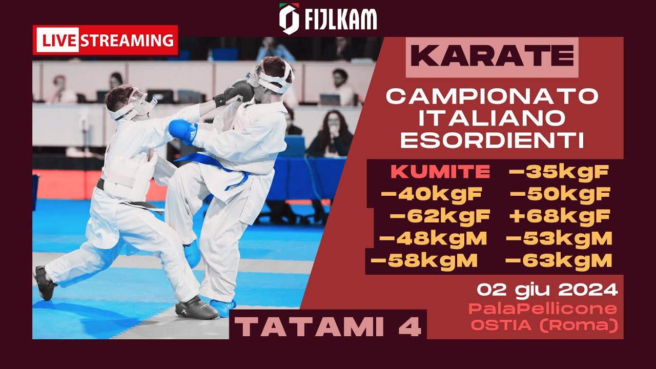 Karate - Campionato Italiano Esordienti 2024 - Kumite day2 Tatami4