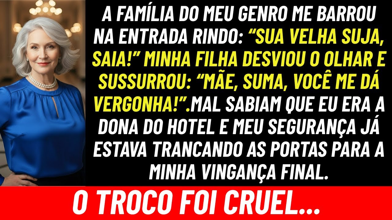 Genro me humilhou no jantar, mas o gerente tremeu e disse a todos: 