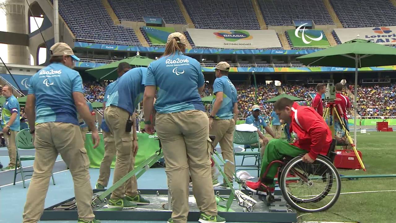 Athletics | Men's Shot Put - F54/55 Final | Rio 2016 Paralympic Games