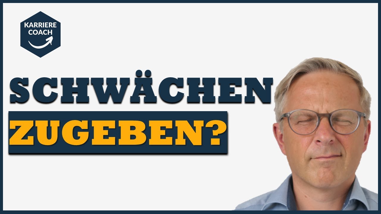 Vorstellungsgespräch: Was sind Ihre Schwächen? Beste Antwort