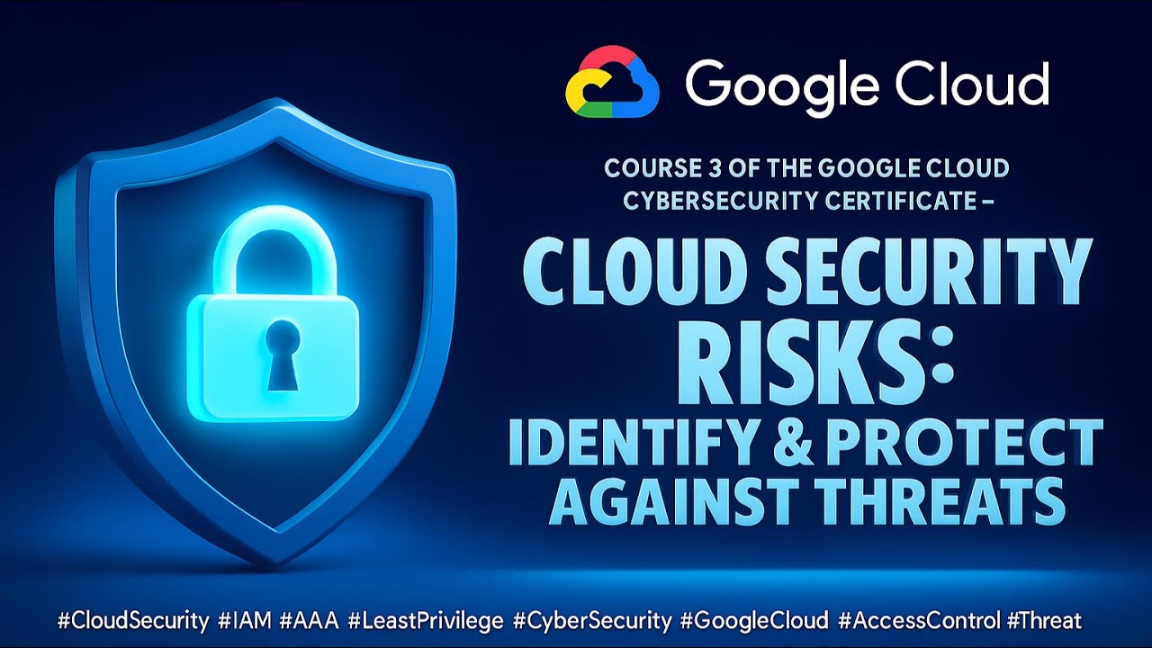 Cloud Security Risks Explained | Google Cloud Cybersecurity Certificate Course 3