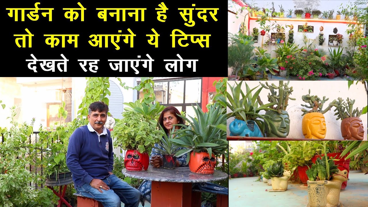 Terrace Garden को बनाना है सुंदर तो ये Idea's आएंगे काम, नहीं हटेगी नजर || Unique Farming
