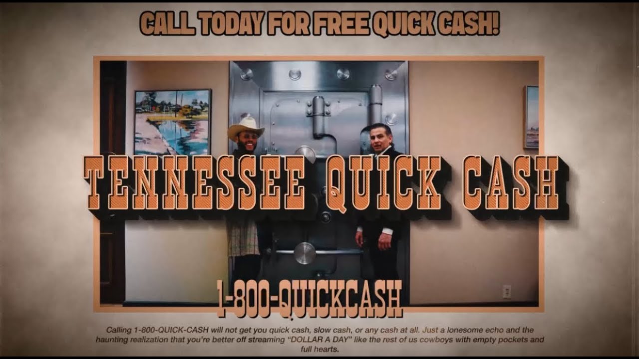 Charley Crockett | Tennessee Quick Cash | Official Visualizer