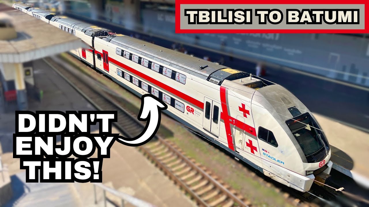 Taking the Tbilisi Batumi Train Across Georgia in Second Class
