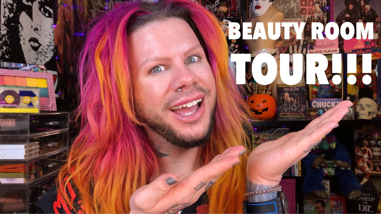 BEAUTY ROOM TOUR!!! (finally)