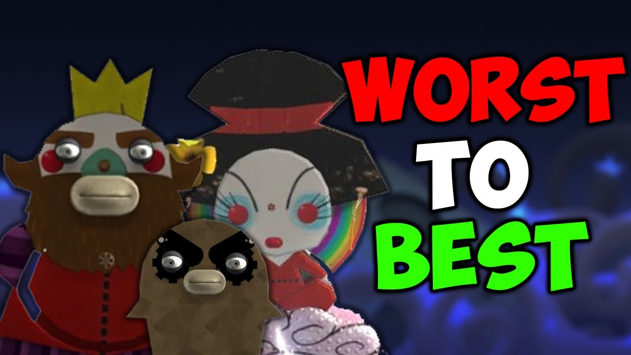 Рейтинг уровней LittleBigPlanet 1