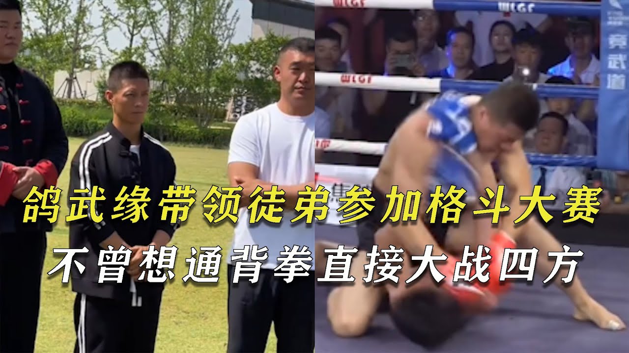 鸽武缘带领两位徒弟参加格斗大赛，不曾想师徒三人，各自大展身手