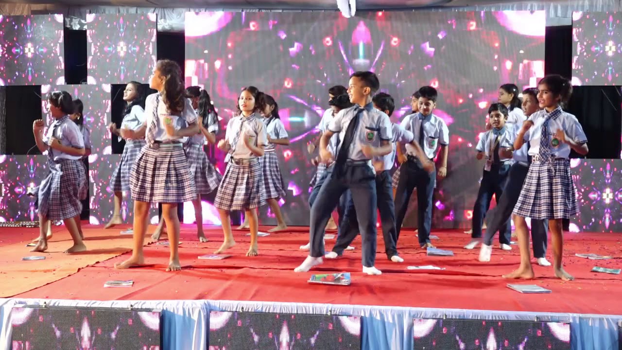 maths me dabba gul   #Fragrance2019 dance performance in divine english academy