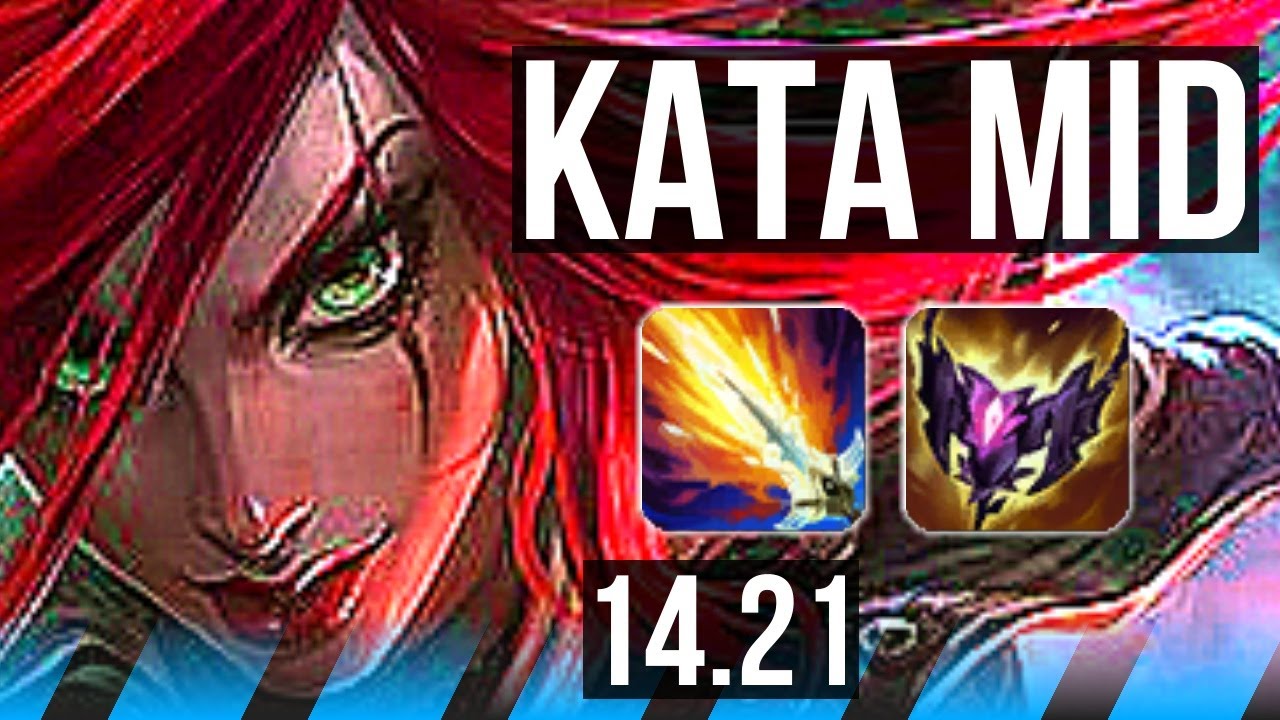 KATARINA vs HWEI (MID) | 11/2/4, Legendary, 700+ games | KR Master | 14.21