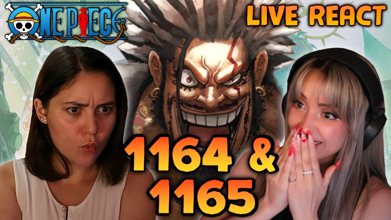 One Piece Chapter 1164-1165 LIVE REACTION