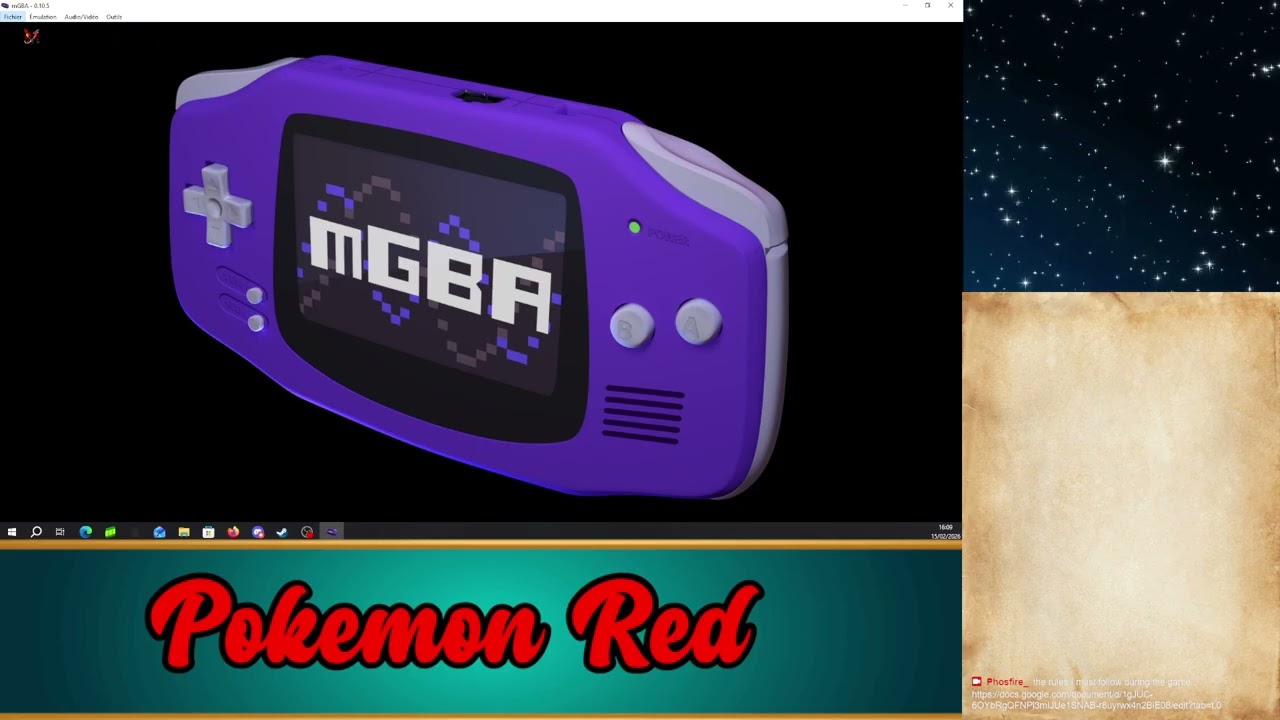 Pokémon Red: The adventure begin