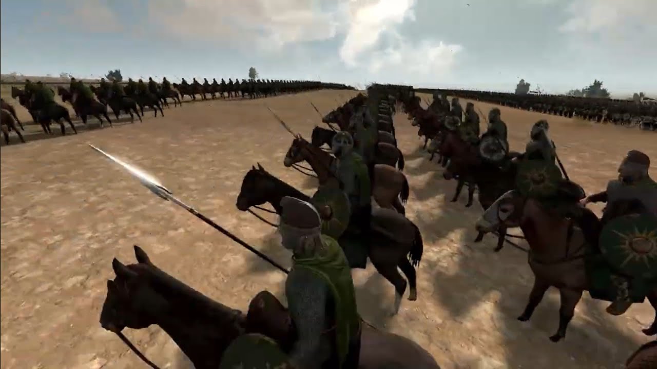 Rohan Vrs Mordor! Total War ATTILA. The Dawnless Days. #totalwar #gameplay #entertainment
